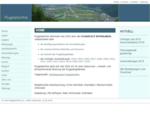 Tablet Screenshot of flugplatzinfos.ch